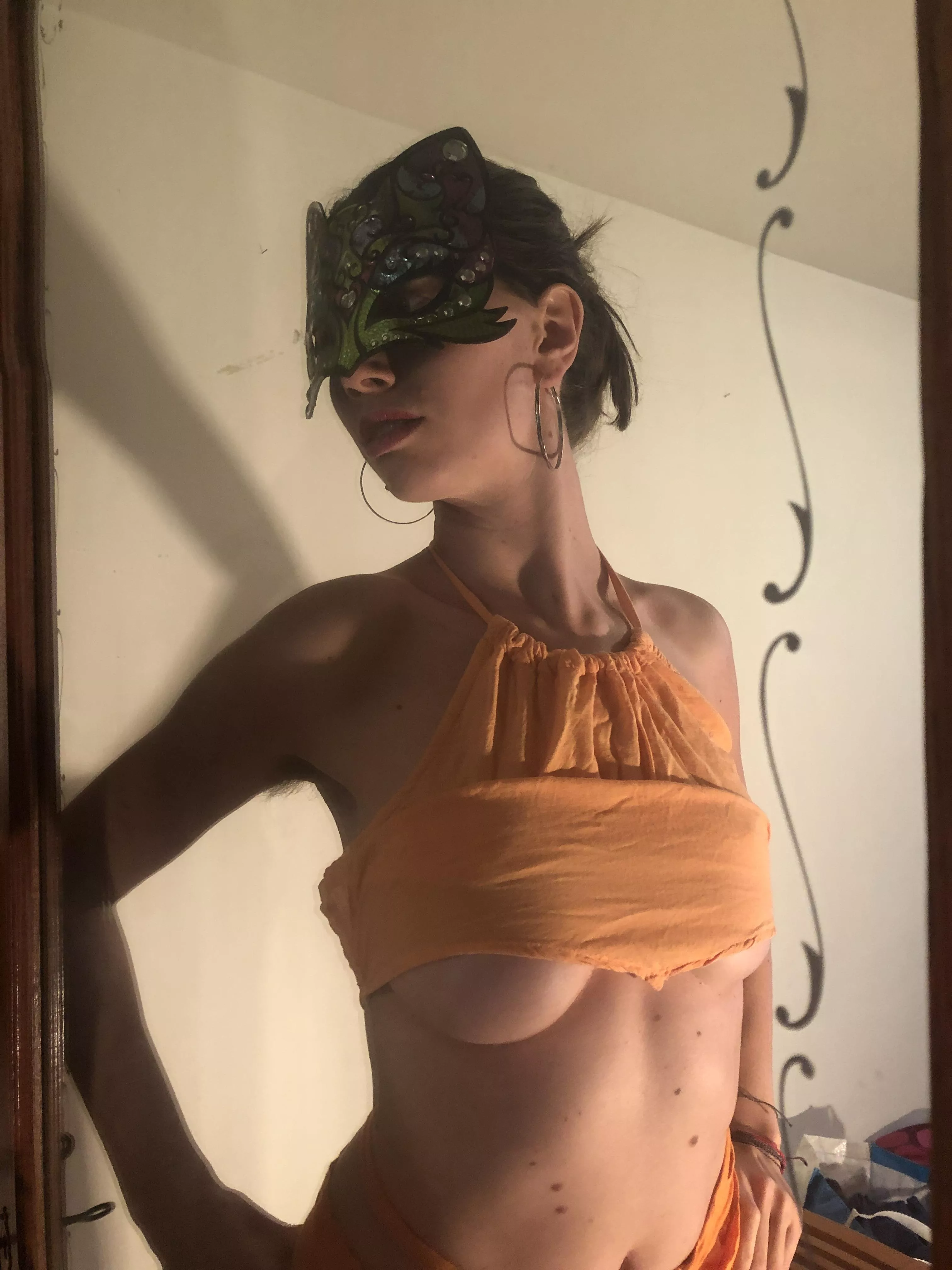 Say one word about my tits.