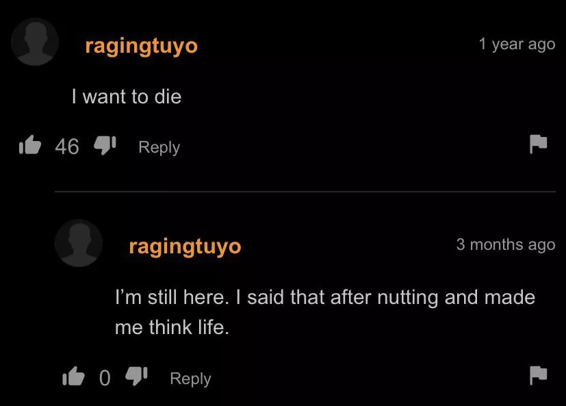 That post-nut depression