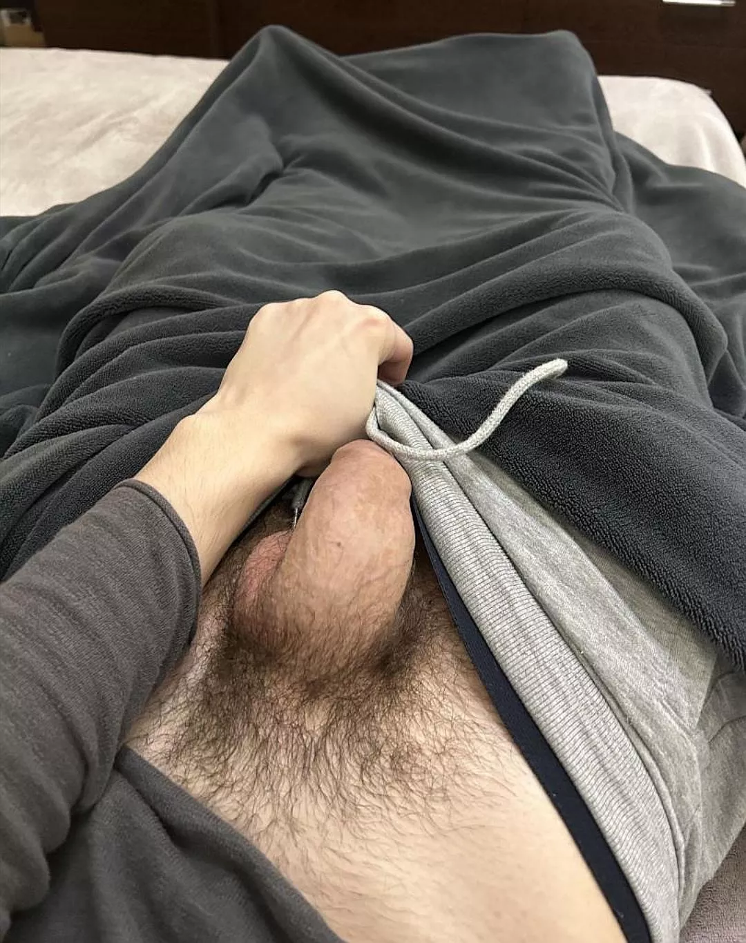 That pubes make me sweat down there