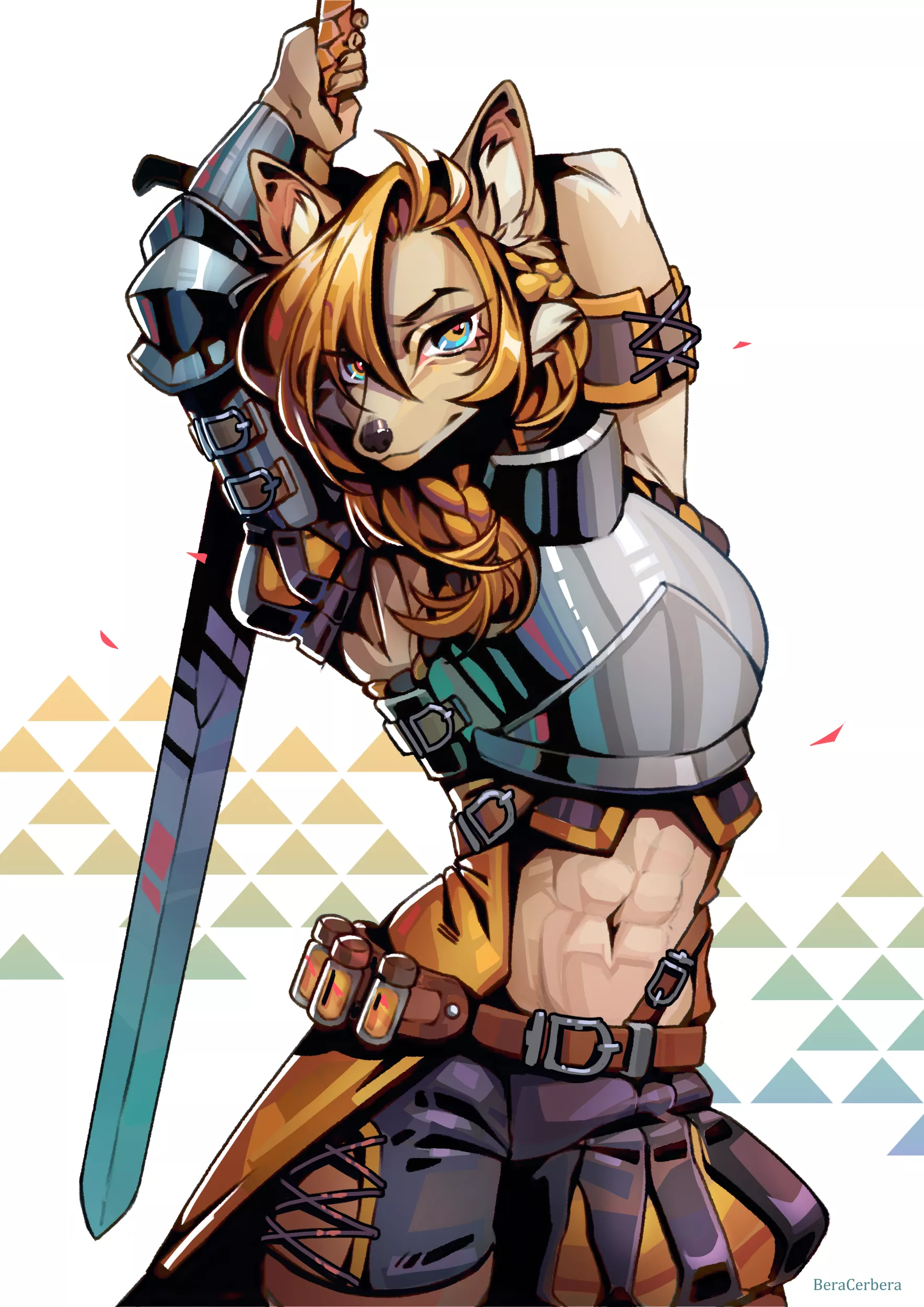 The Swordmaster (art by me)