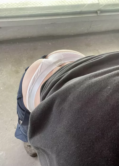 The thong makes my little butt look better lol