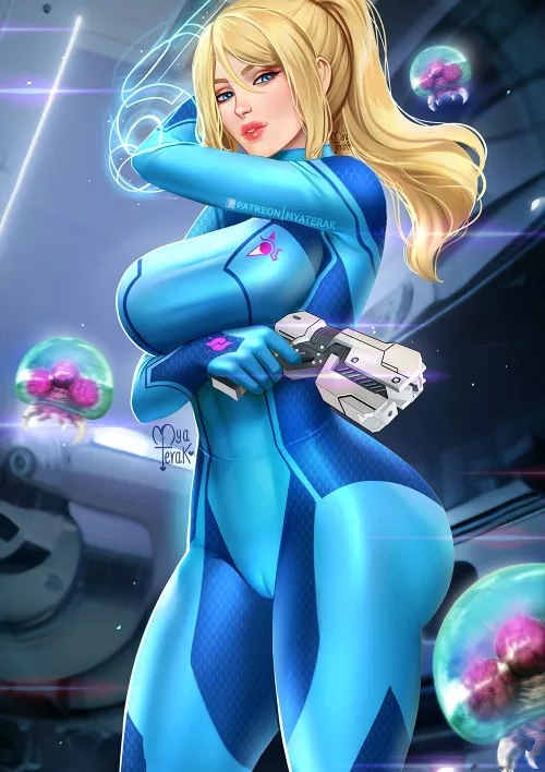 Thicc Samus [Metroid] (By Myaterak)