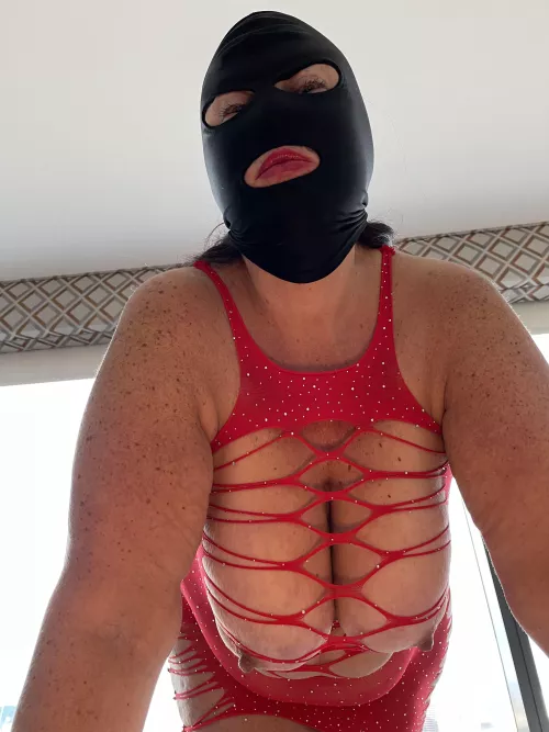 Triggered by tits or a mask