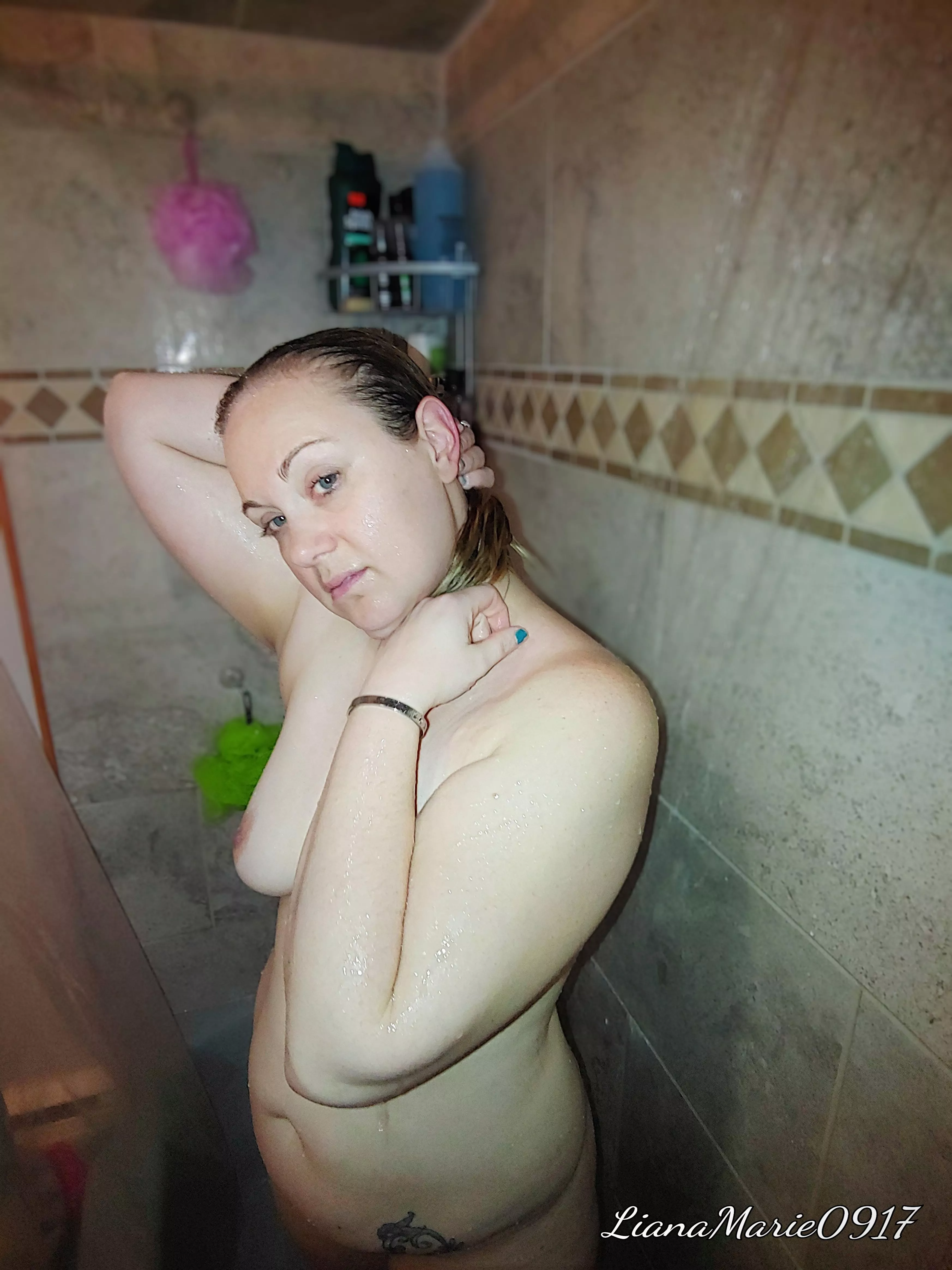 What are you doing? You cannot be in here! Wait, Wait, I mean since your already here do you wanna join me?