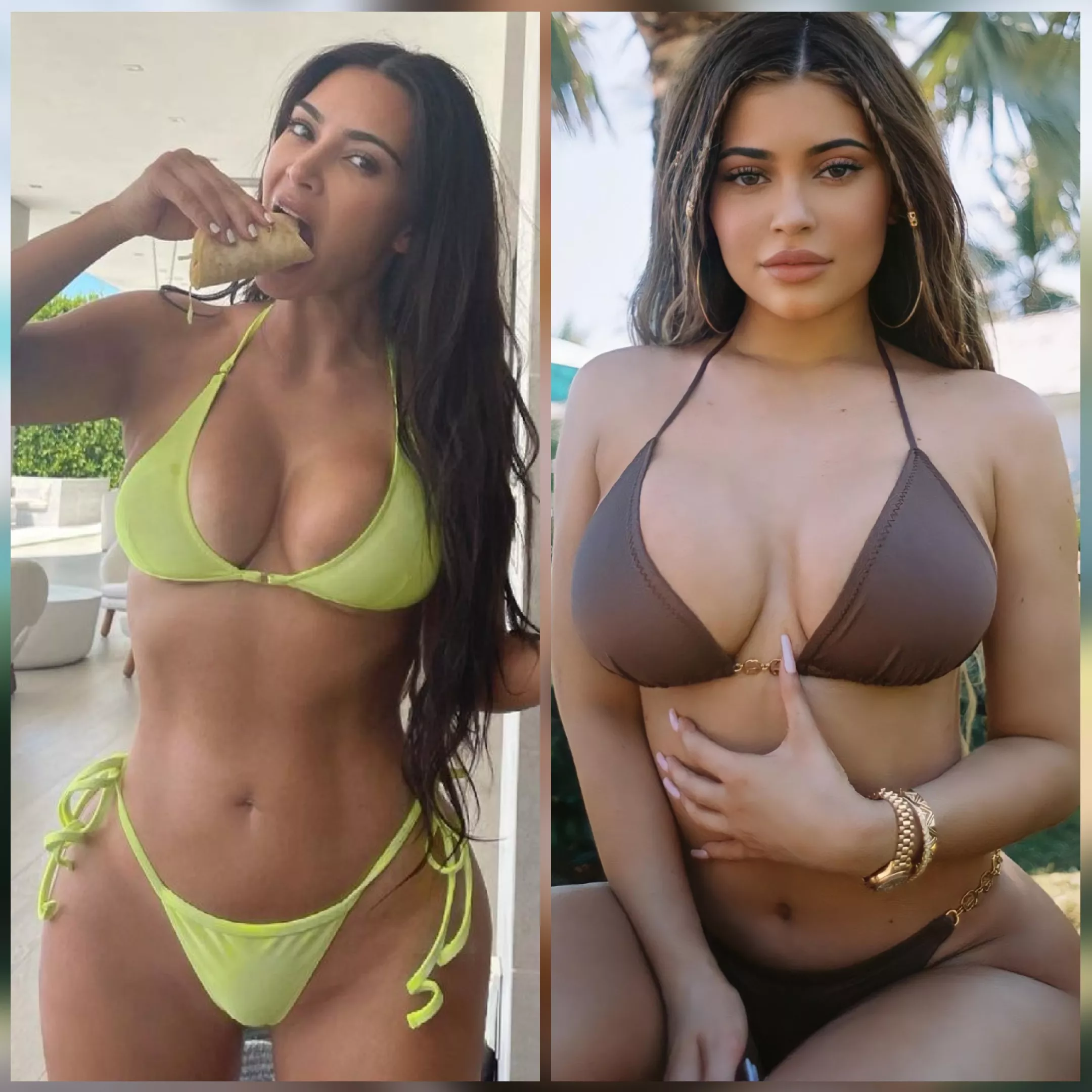 Which sister has nicer titties ?