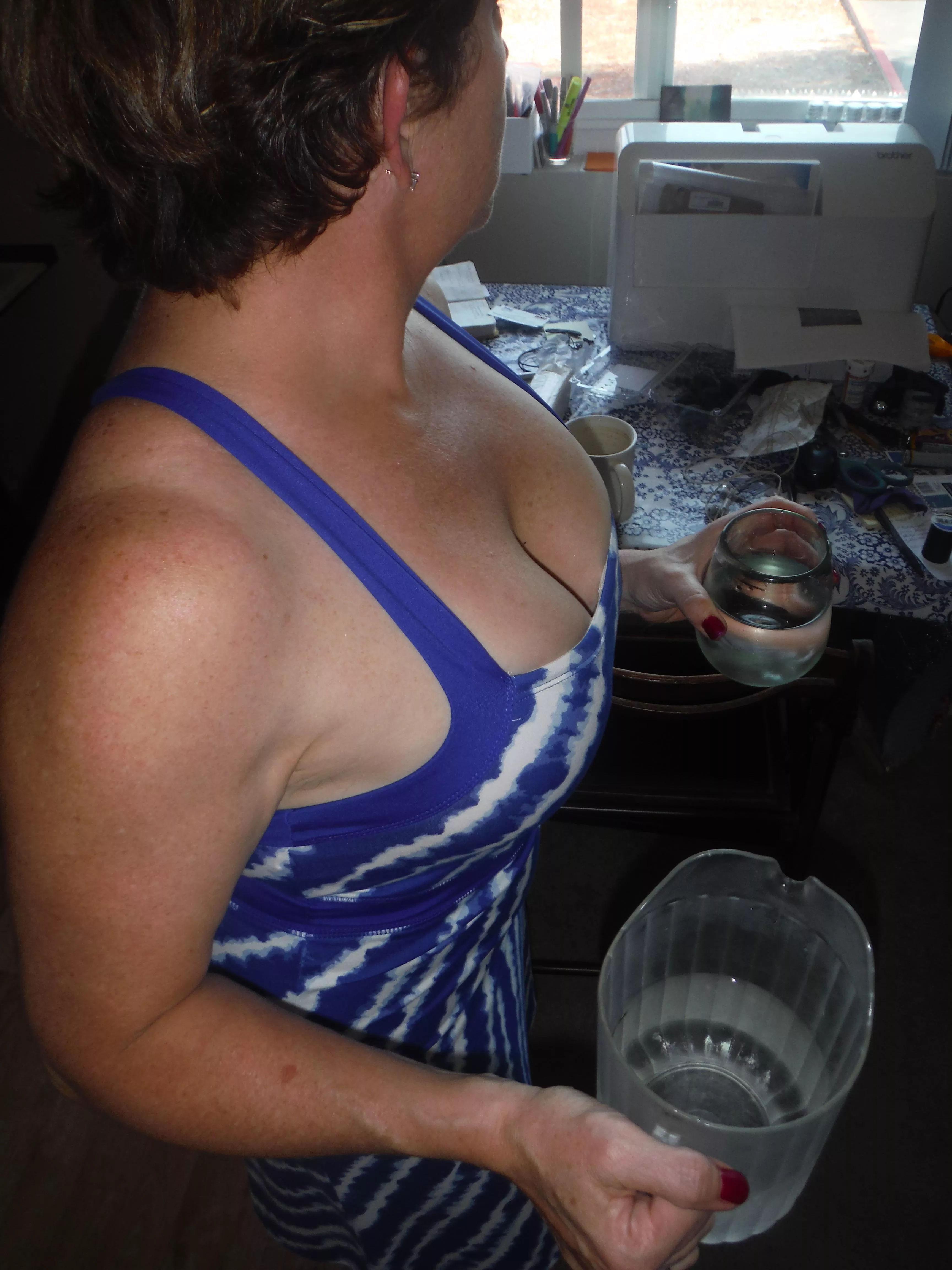 Would you like some water, or something else?