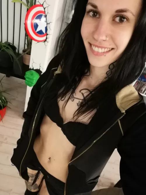 ..yes, I'm skinny! Do you like it? 🔥