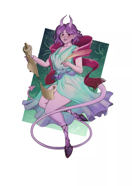 Alignment switched Death Bard Lylith