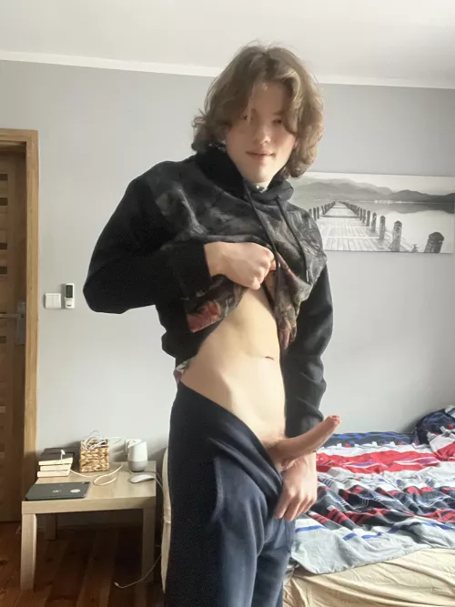 Amy love for a boy in a hoodie?