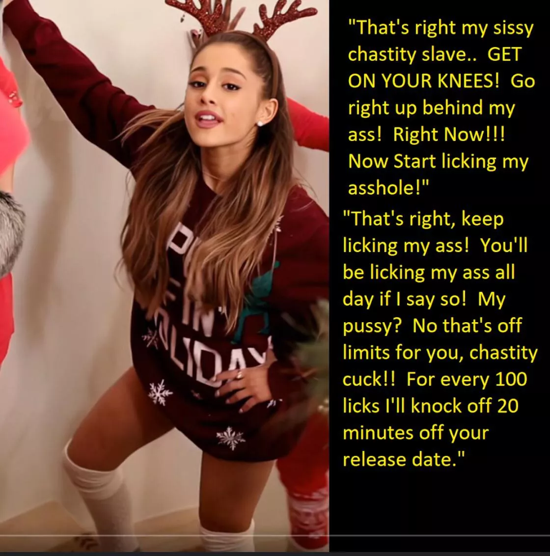 Ari’s bumbling slave.