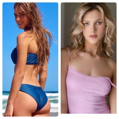 Aussie models Emily and Jemima Robinson both have important birthdays coming up soon. We should start a petition to have them collaborate