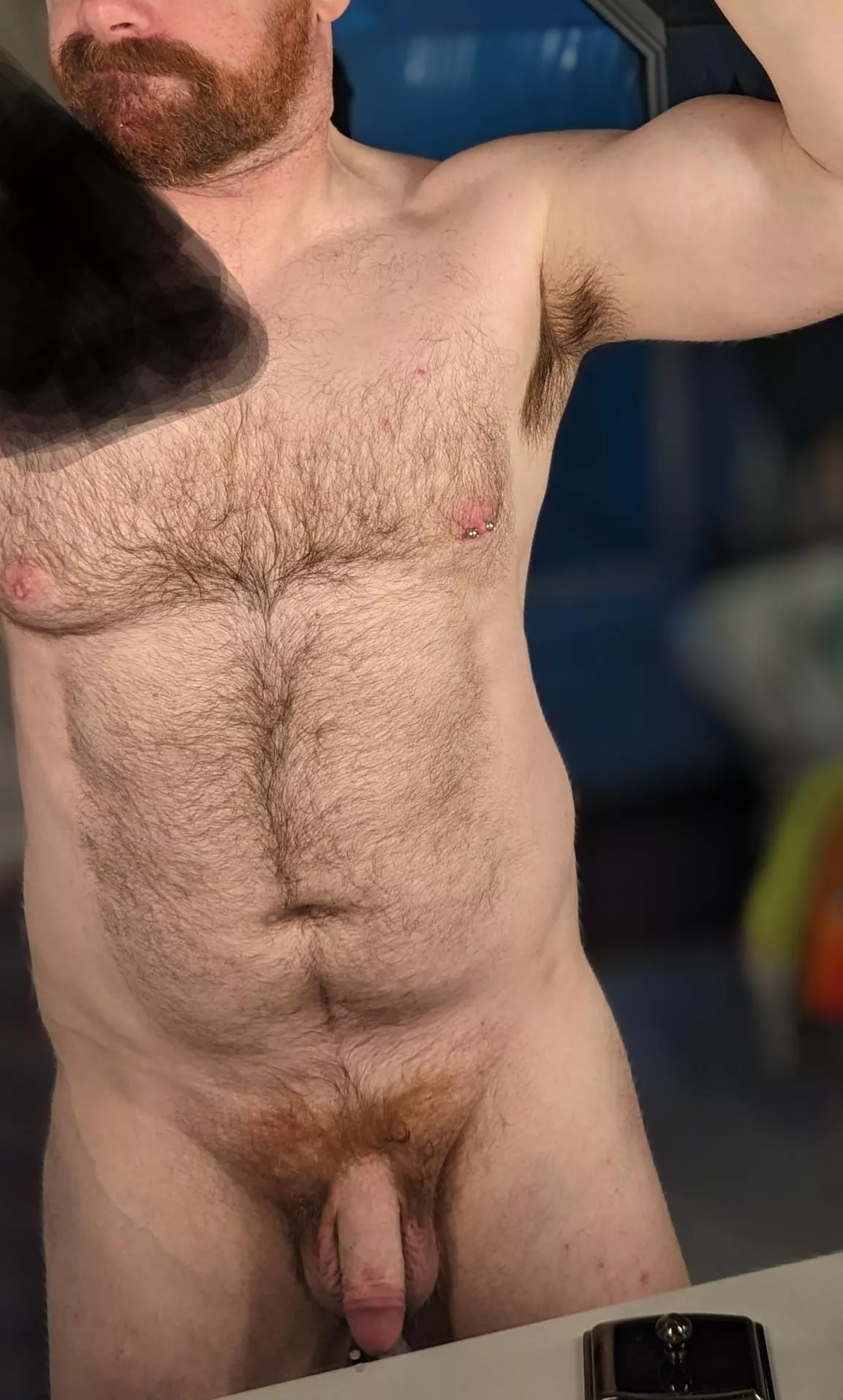 beard matches the pubes