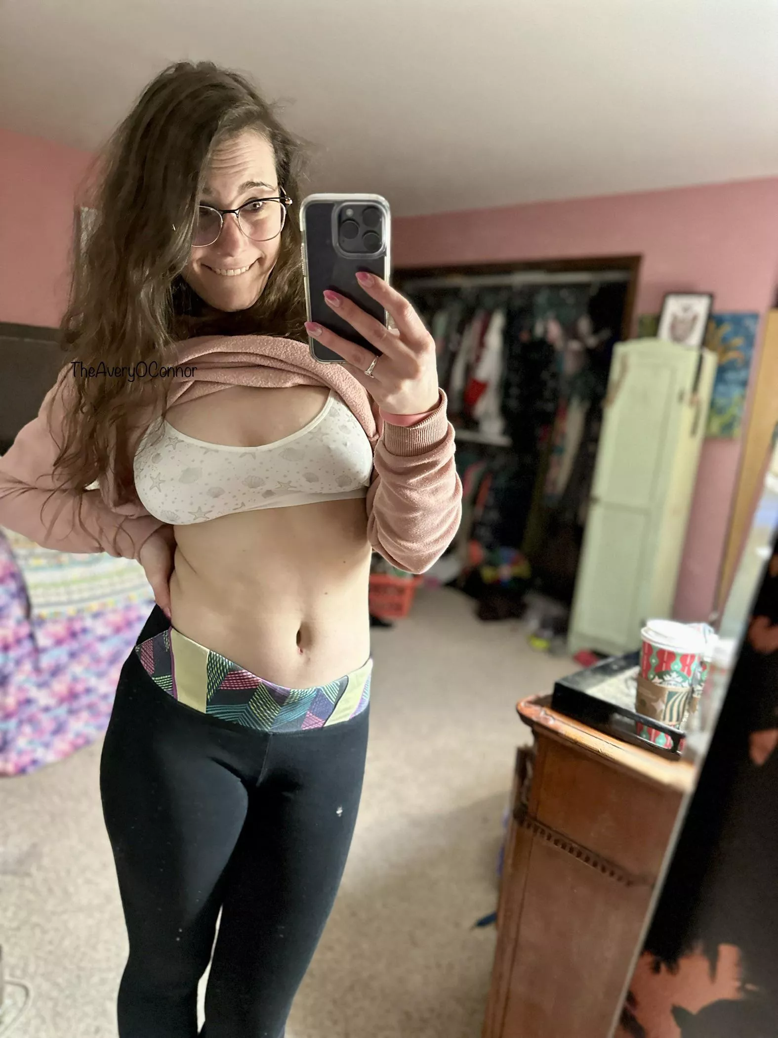 Because my sports bra was too cute not to show you