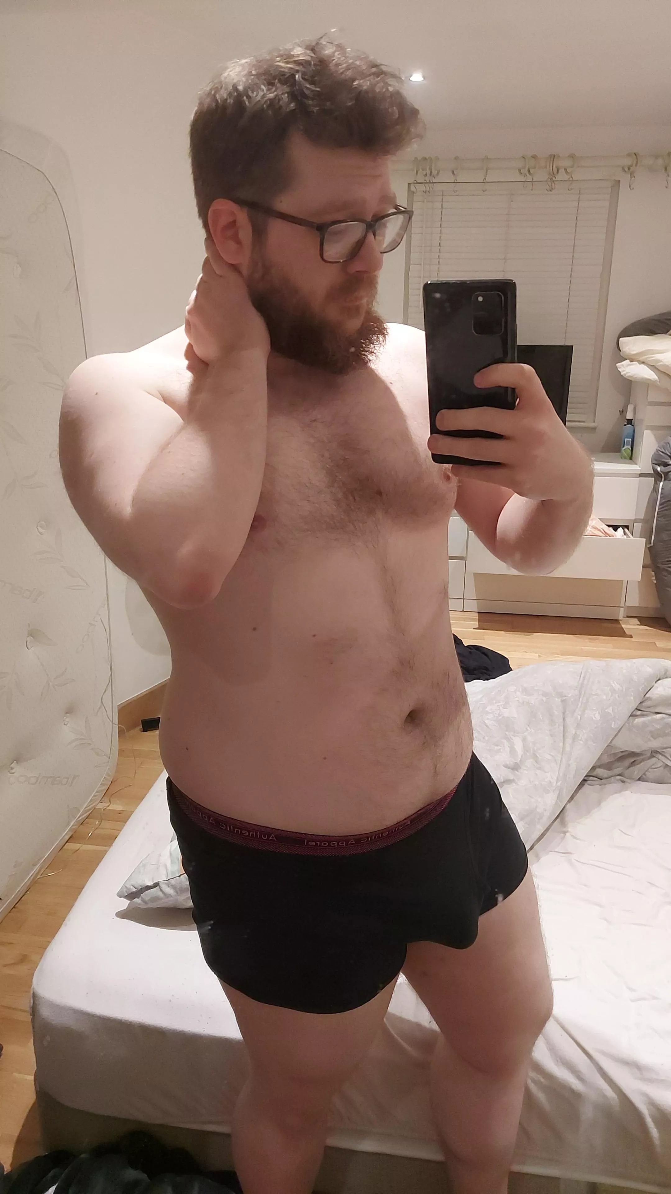 Boxers on for a change