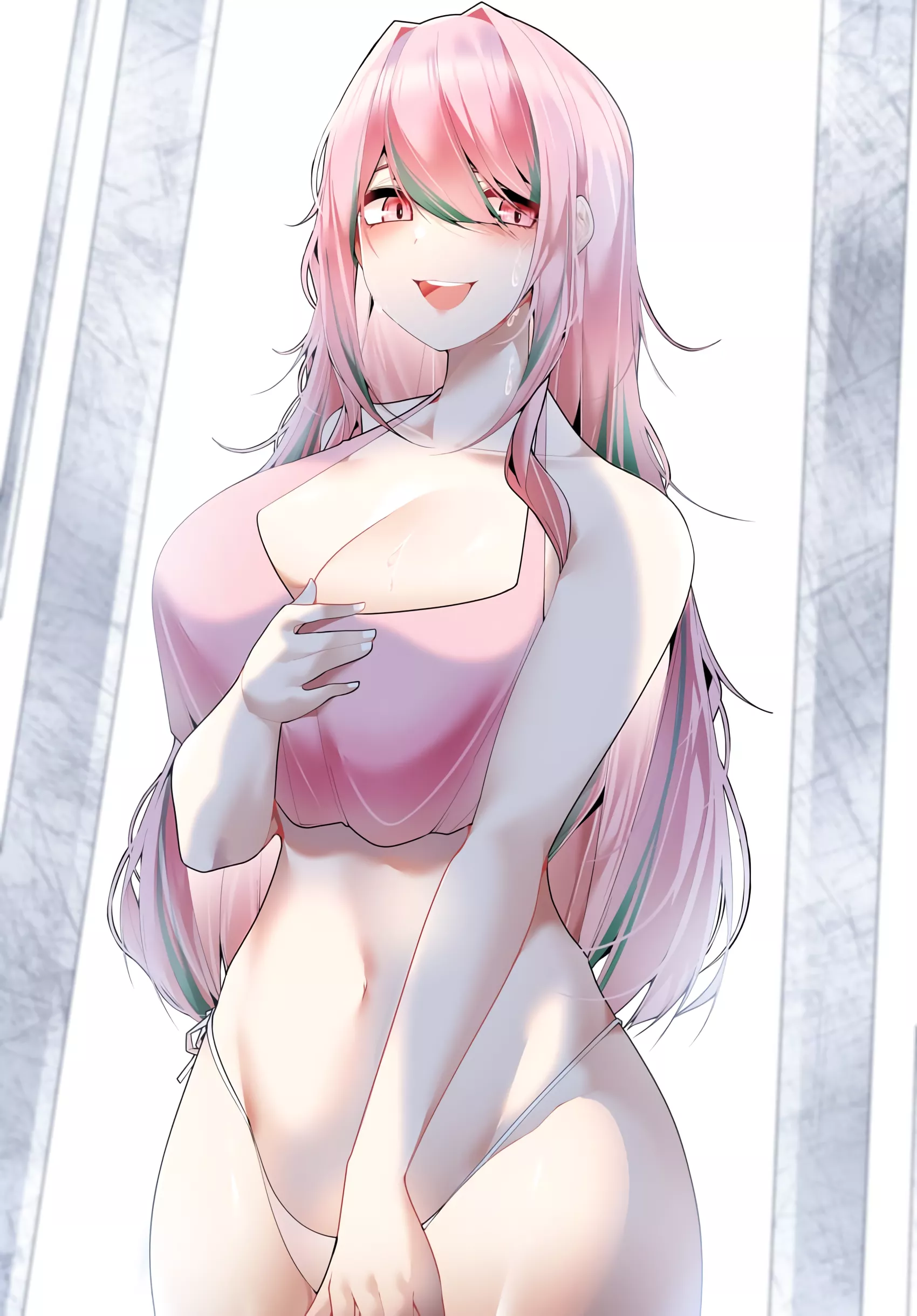 Bremerton in pink tank top (SAMIP) [Azur Lane]