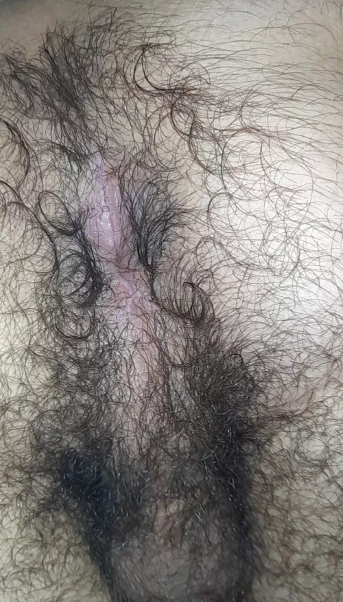 Cover my hairy ass with cum