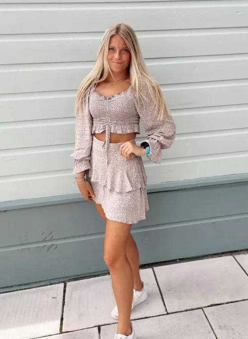 Cute blonde