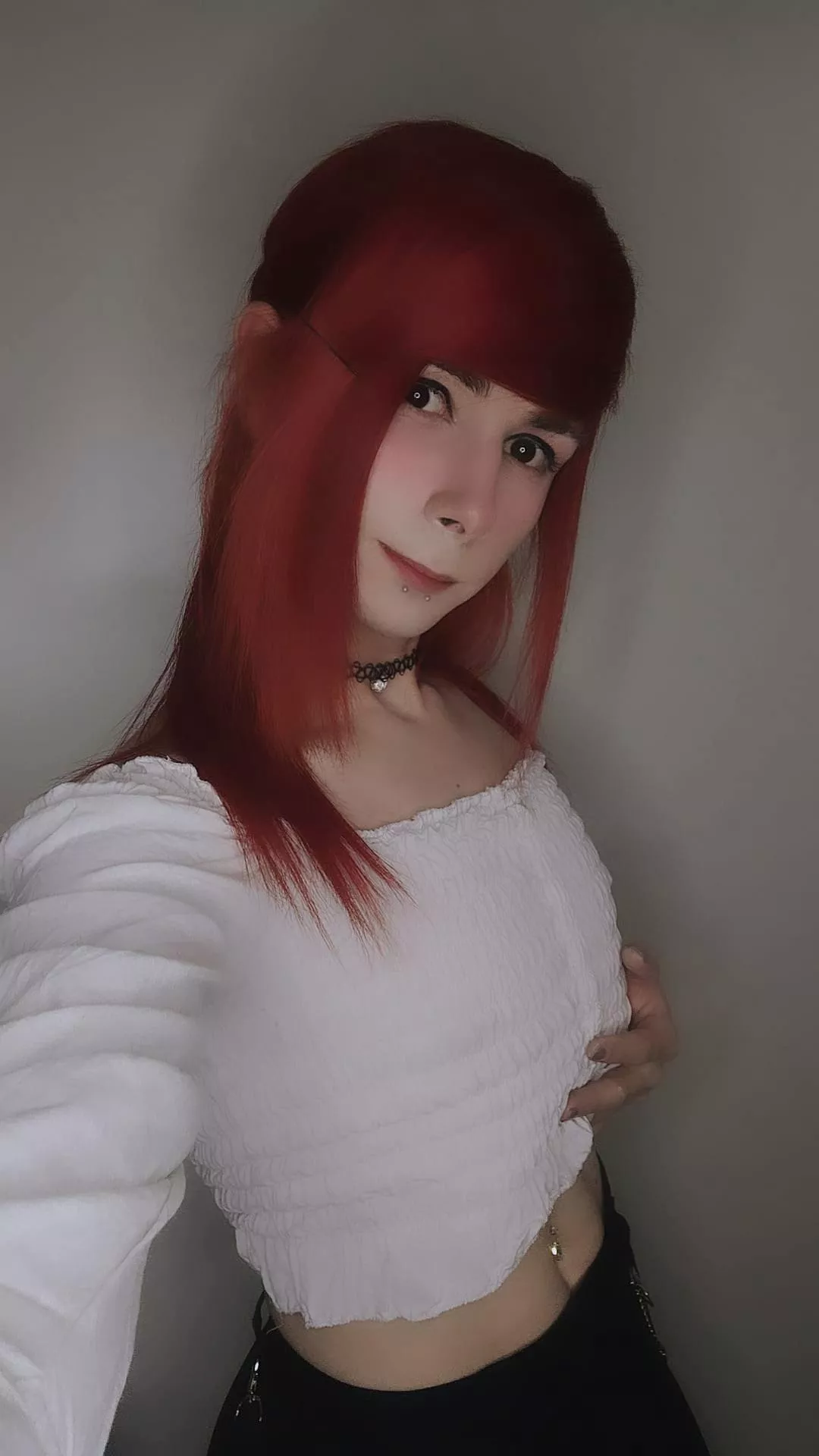 do I looke cute? (I know I use a lot of blush 😅)