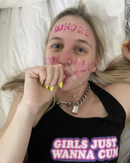 Do you think the writing on my face is accurate?