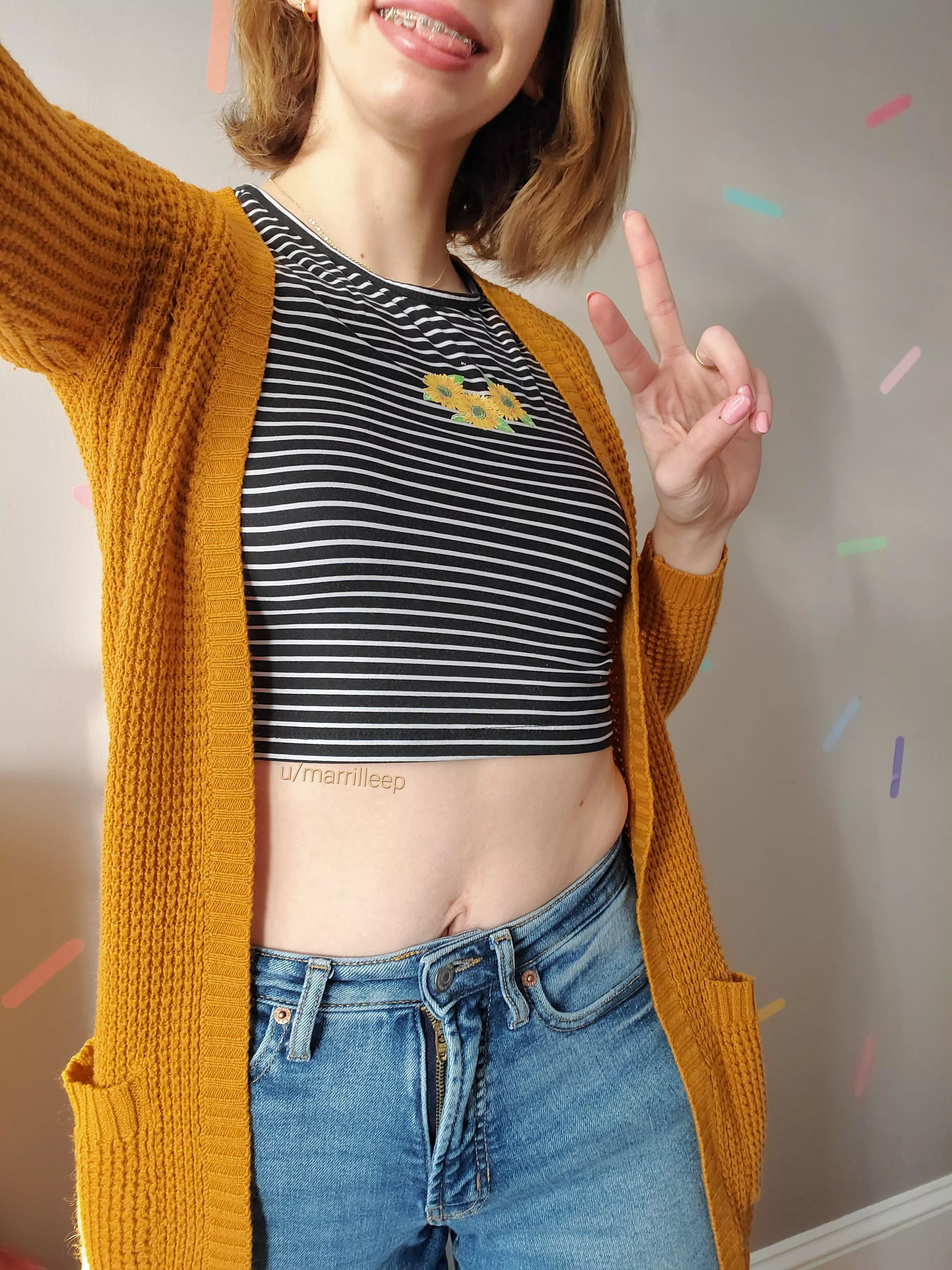 Dressed be(f)ore noon for once