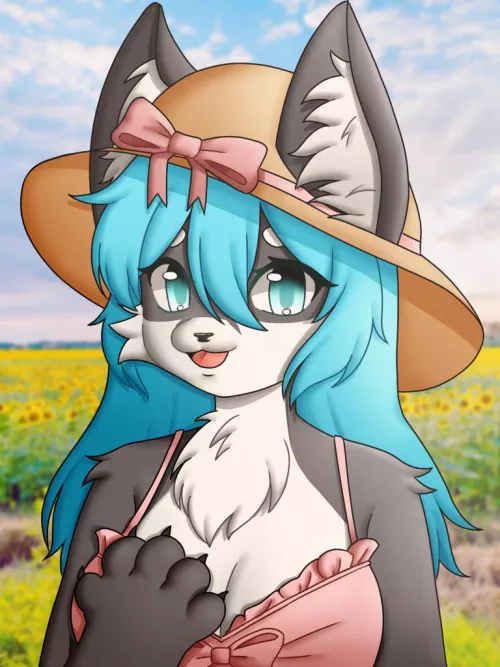 Drew this today, I think it turned out super cute