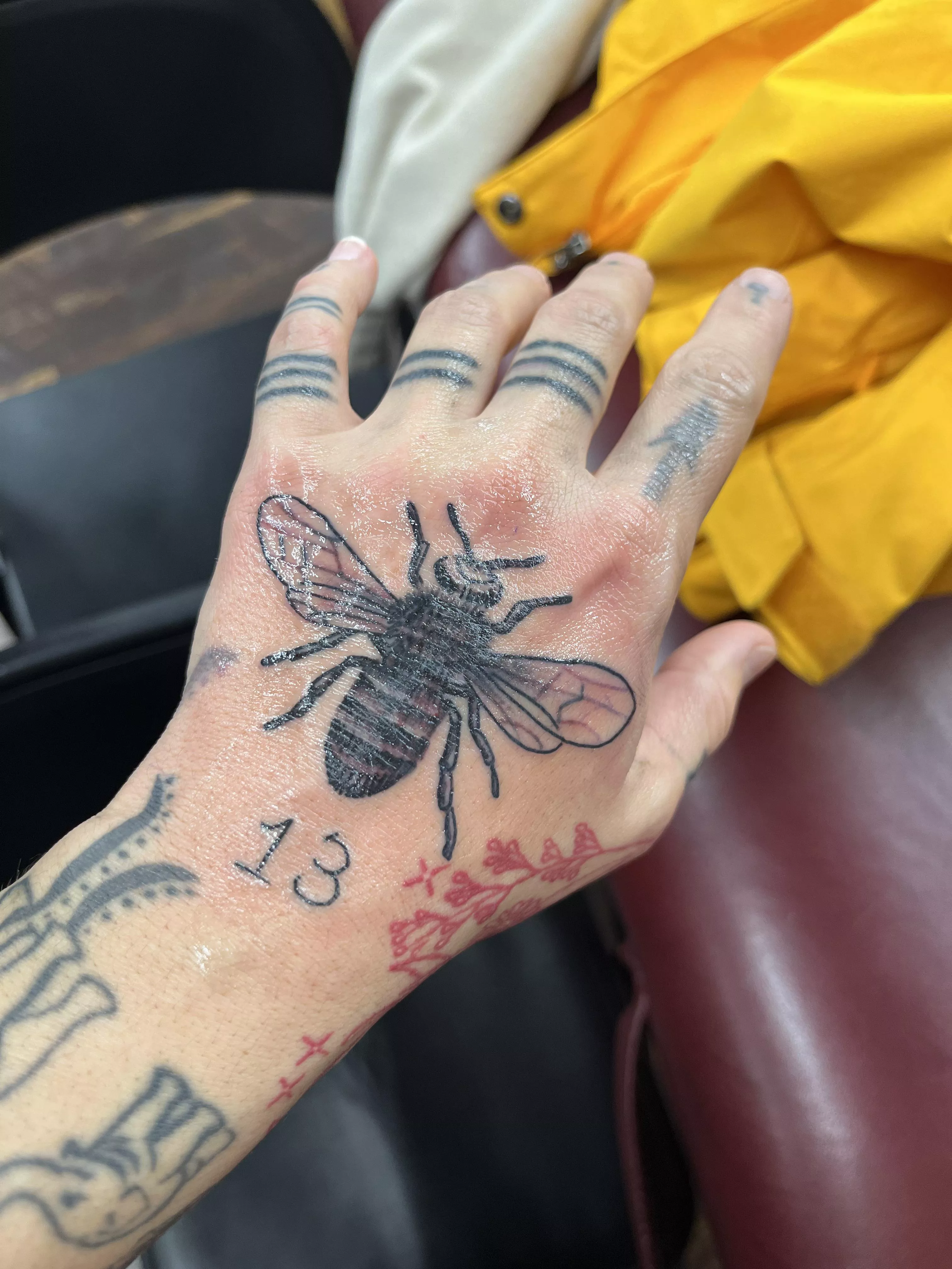 Finally got my hand tattoo!
