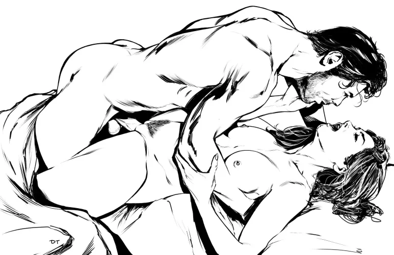 First nsfw art for the year! Drawn by me.