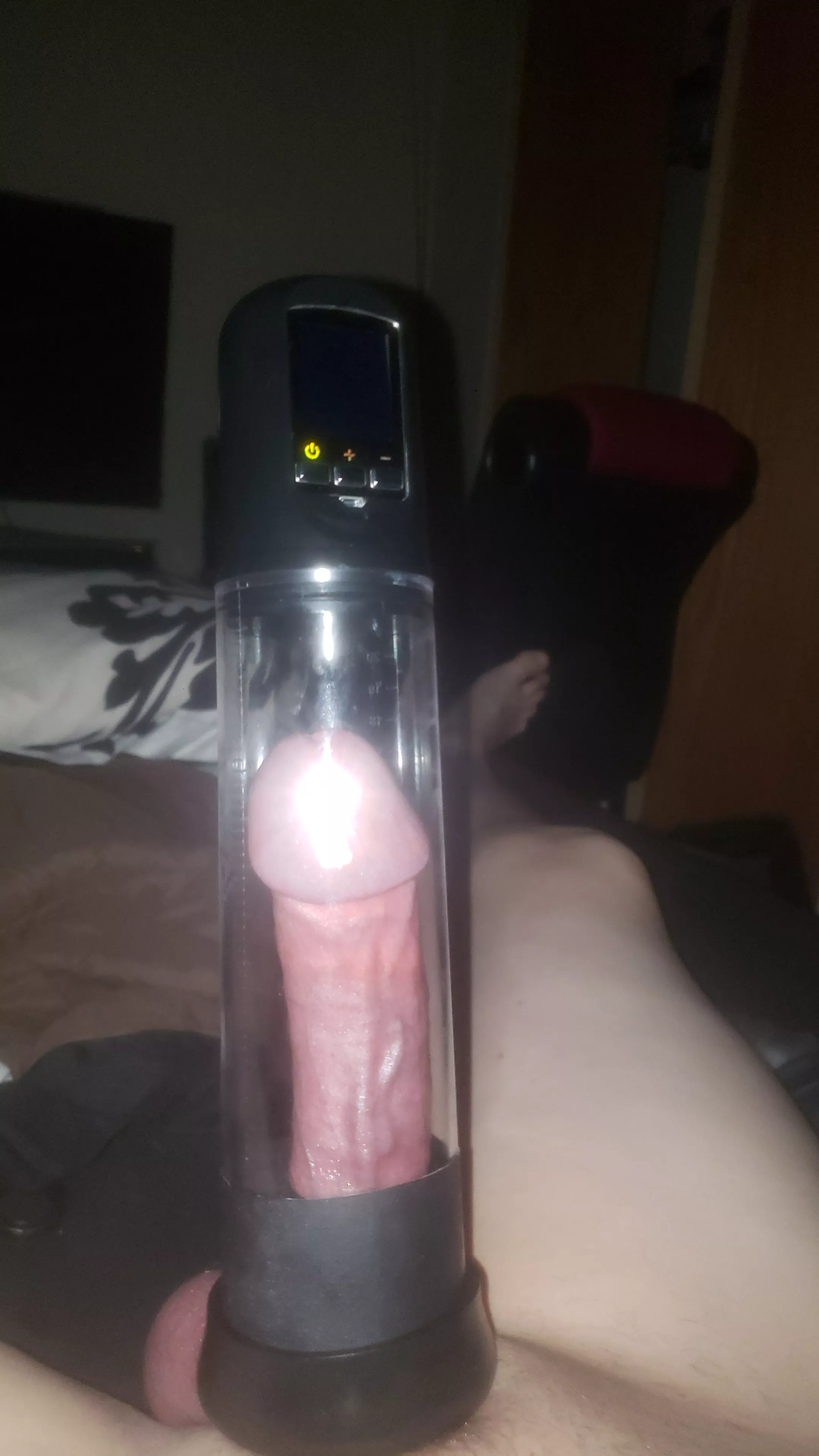 getting huge an veiny