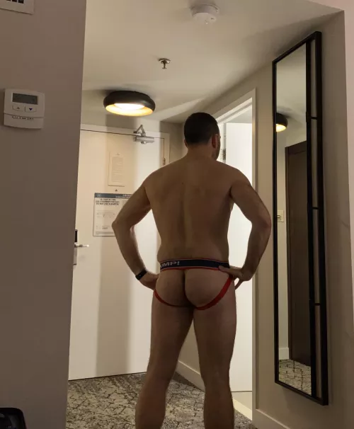 Getting ready for my day at the hotel