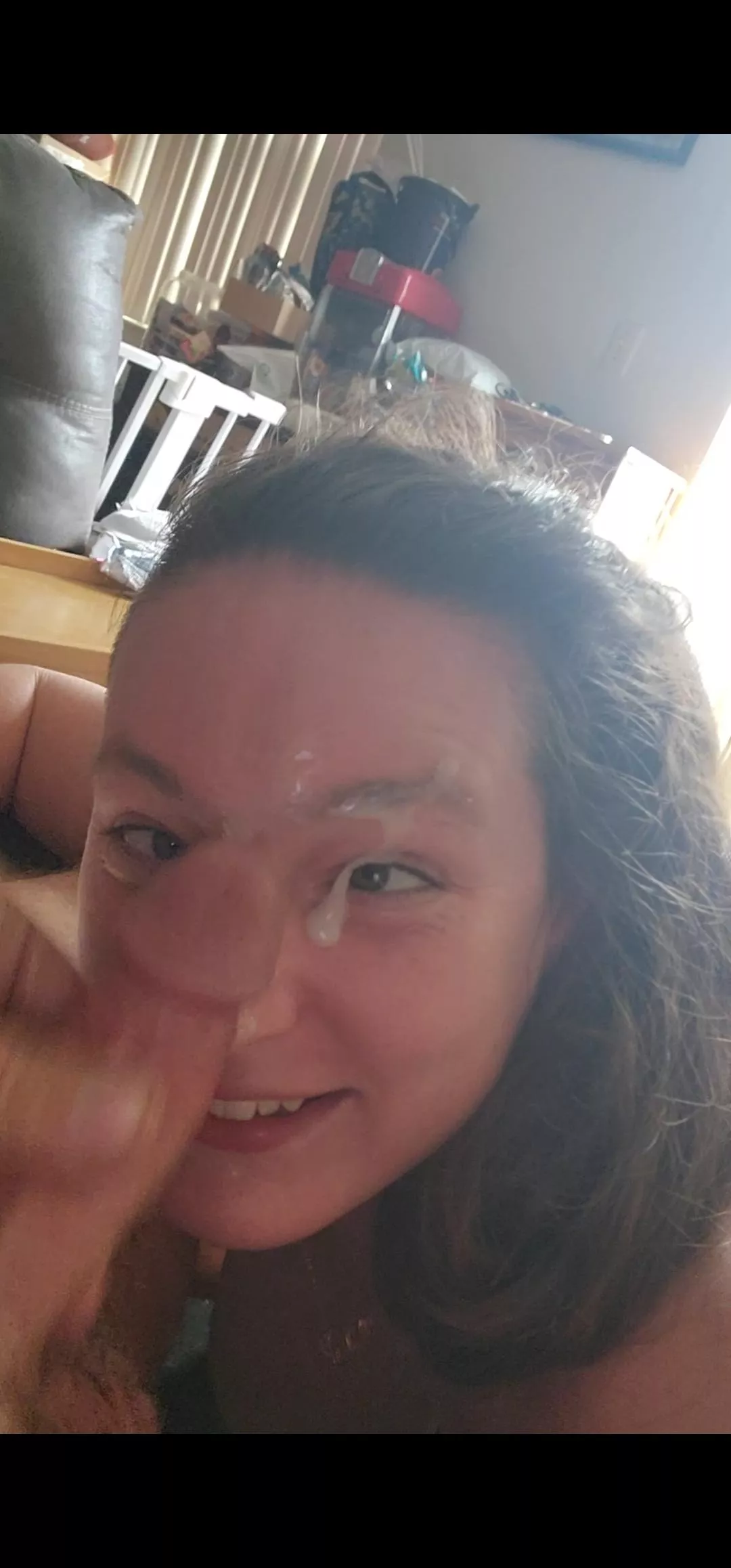 haha, I love my dumb faces when I'm happy!