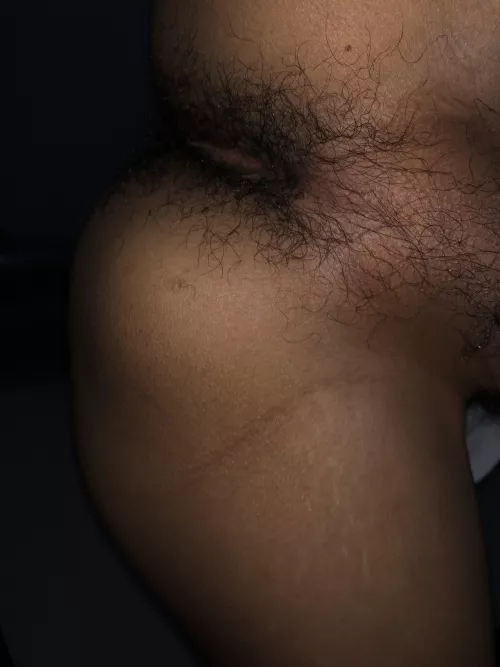 Hairy, A little hard to see 🫣