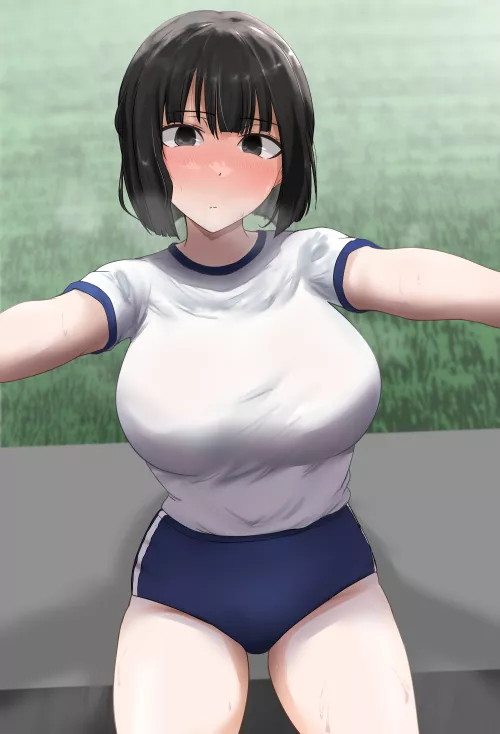 Hidaka-chan Hot During Gym Class (Halo prison ) [Original]