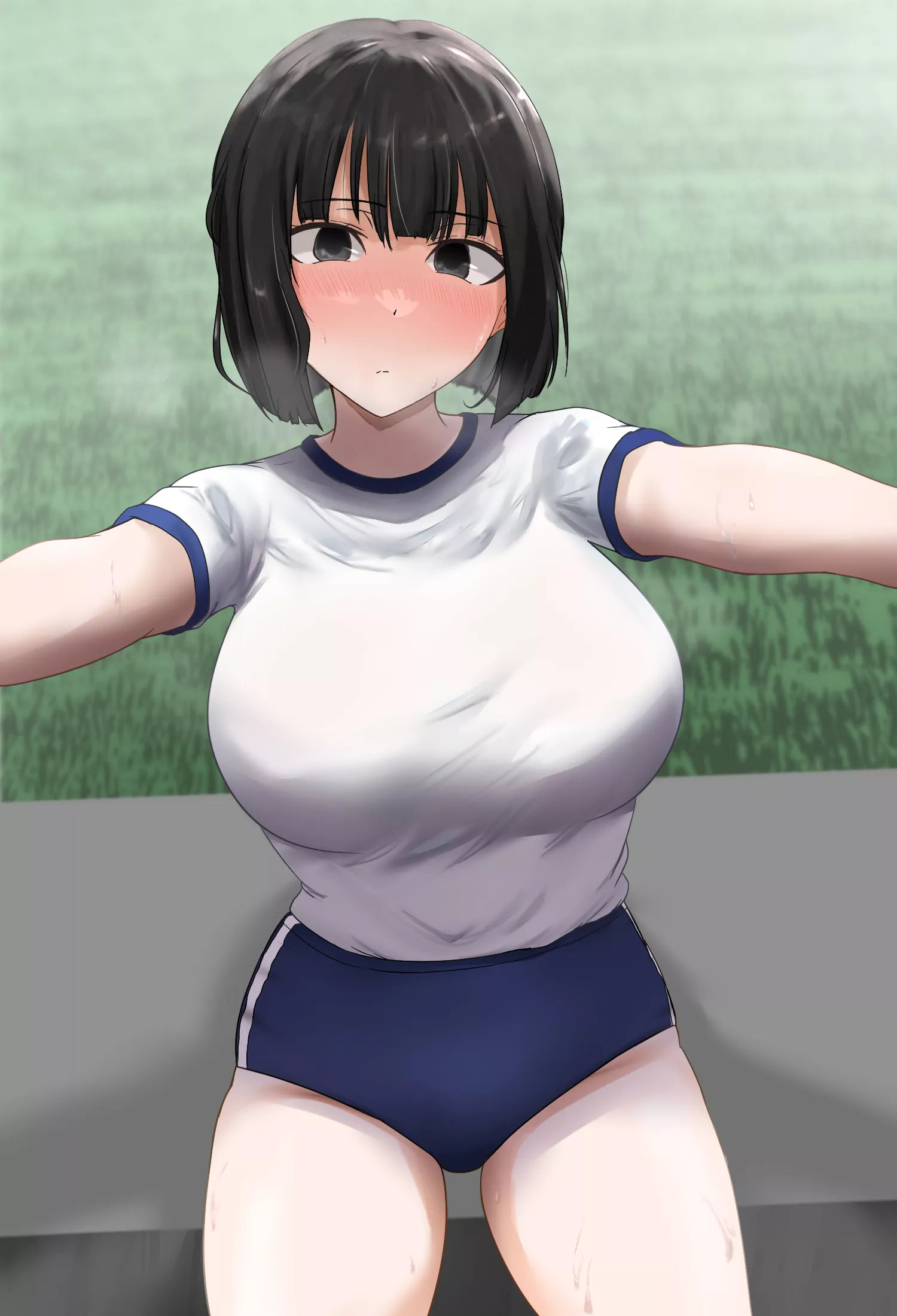 Hidaka-chan Hot During Gym Class (Halo prison ) [Original]
