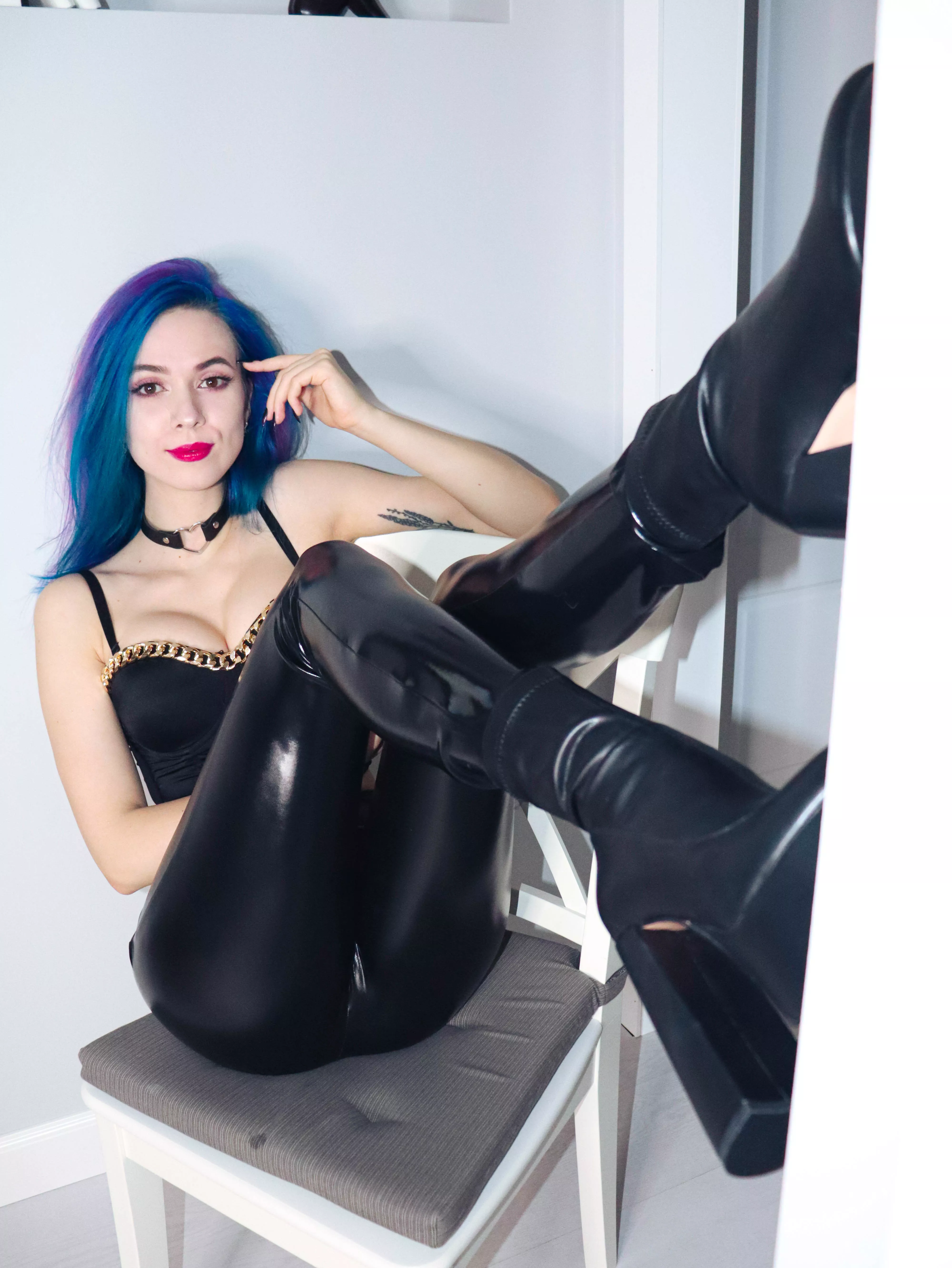 I love how sexy my boots are