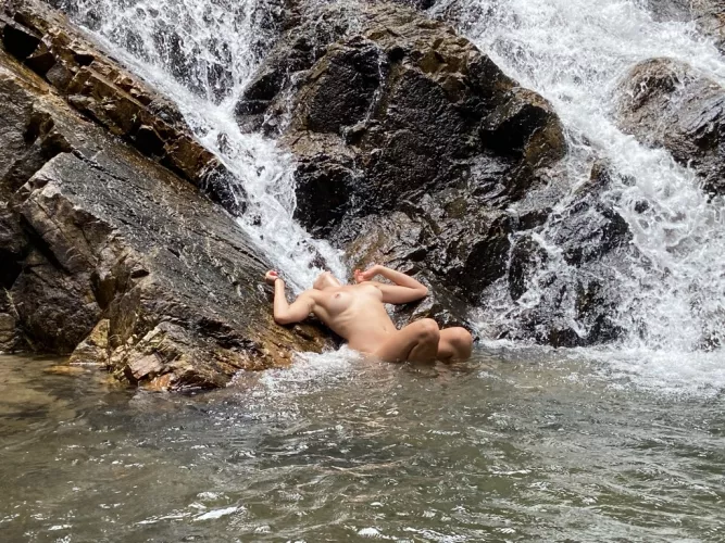 If I swim, then only naked