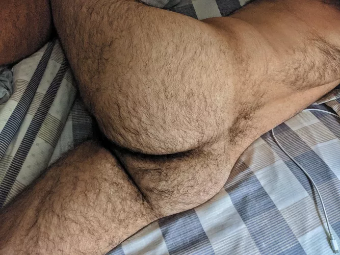 In bed and ready to unwind