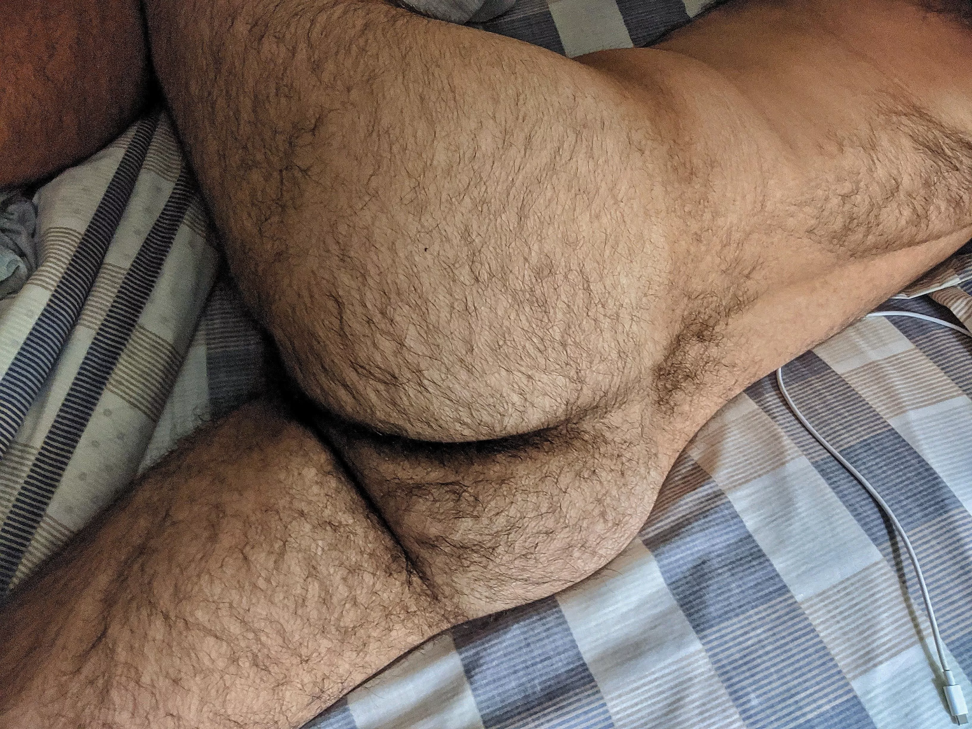 In bed and ready to unwind