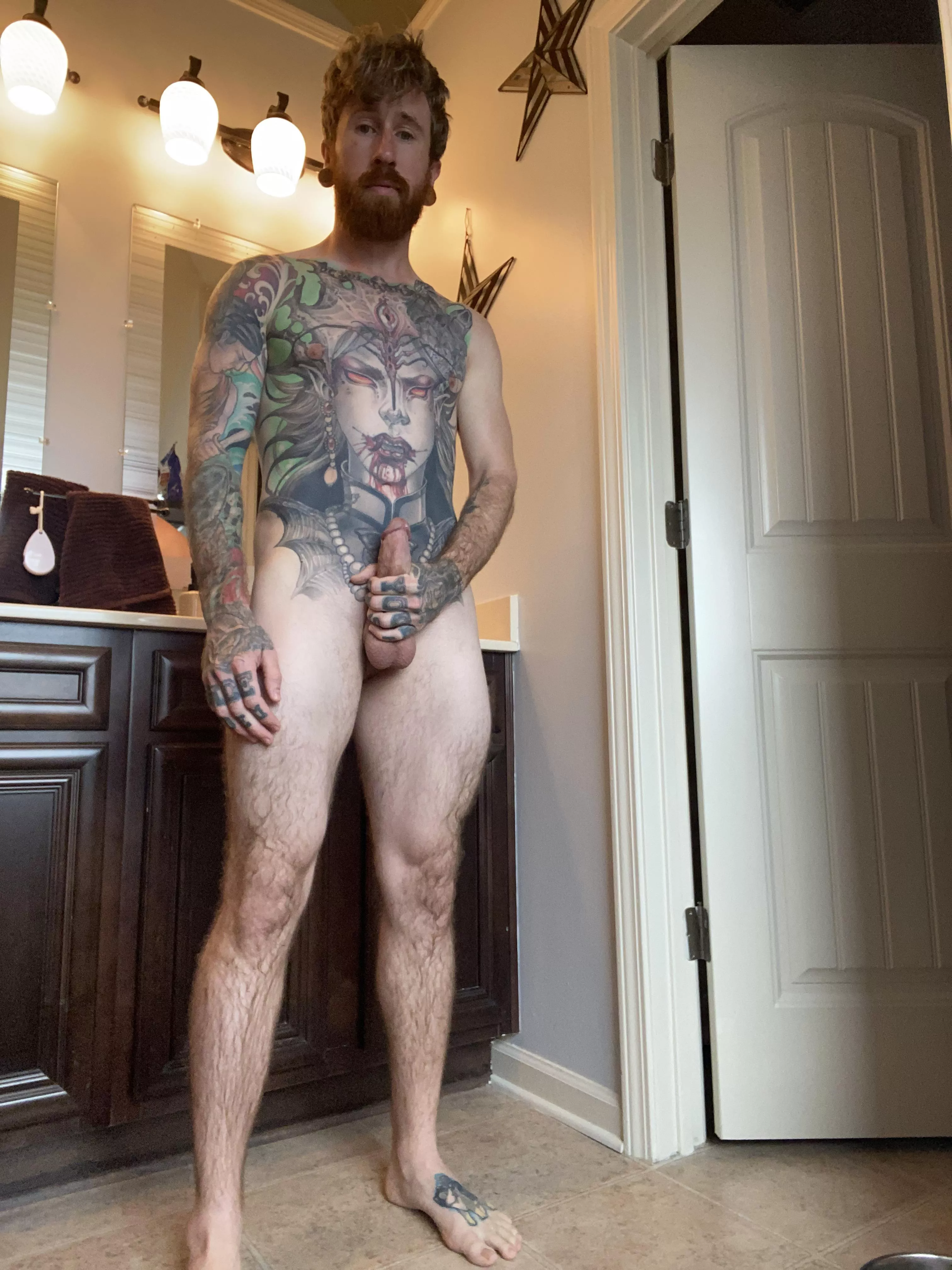 In need of a hair cut and to bust a nut.