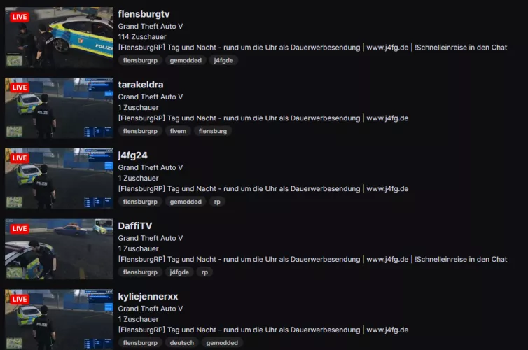 Is this a new trend to stream the same stream on multi accounts?