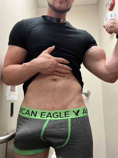 Just feel the outline with your palms. No harm there