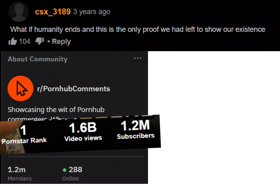 Just learned theres the same ammount of members here as there are following the top pornstar this month... abella danger, i think thats saying something?