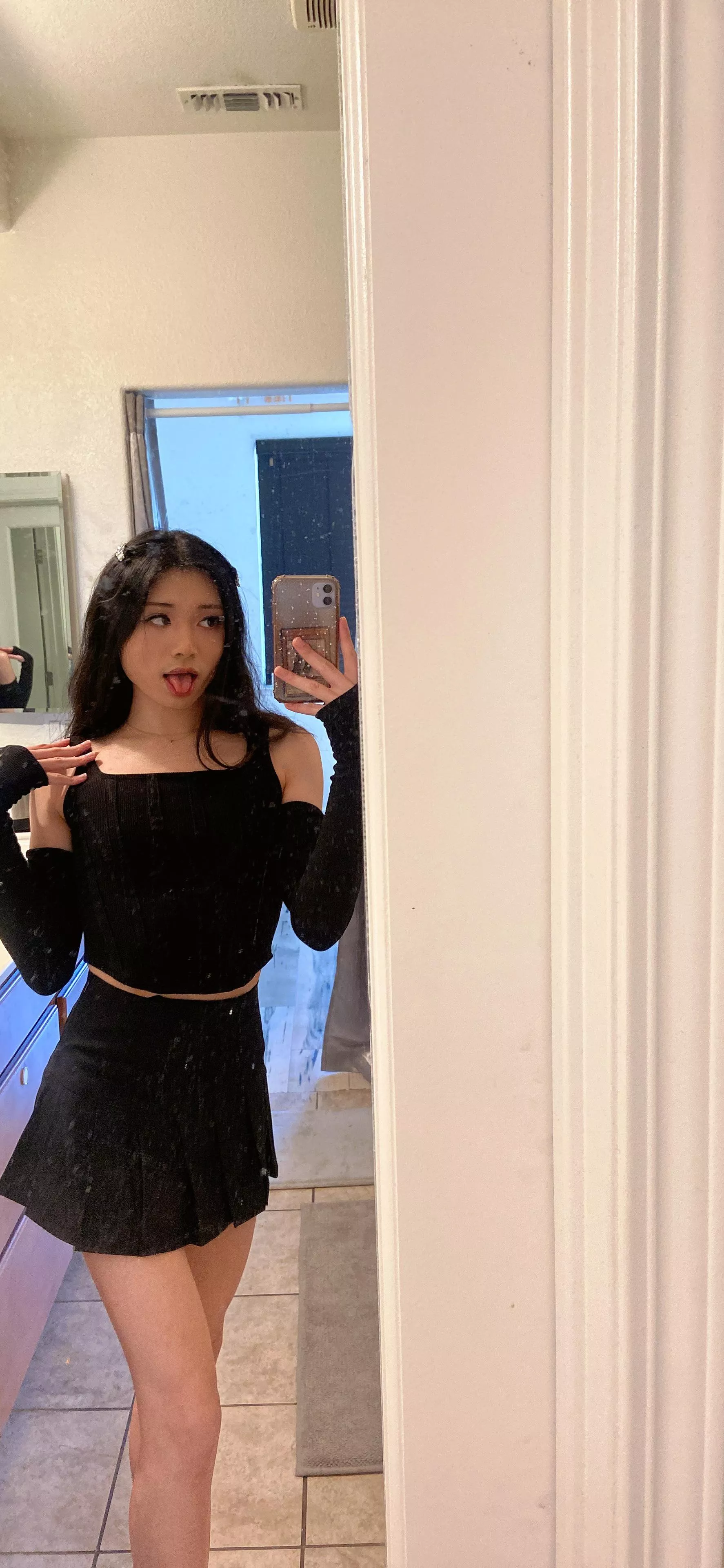 just me and the mirror