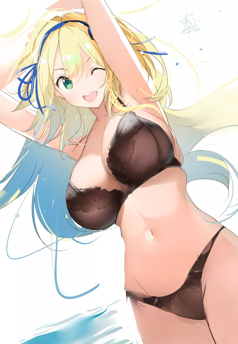 Katsuragi in Underwear (yaegashi nan)