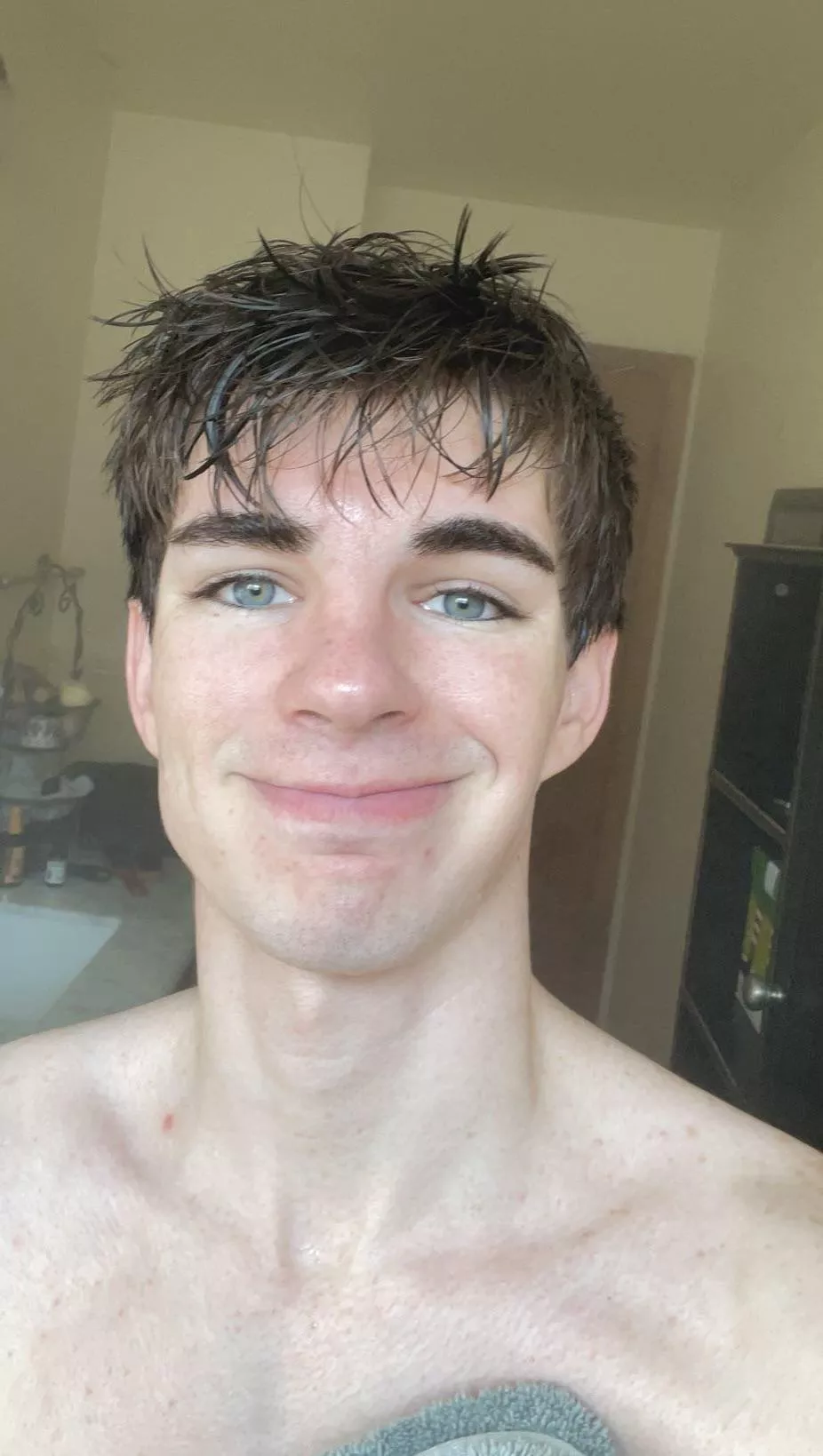 Kiss me softy and hold me tight