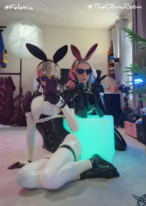 Latex bunnies!
