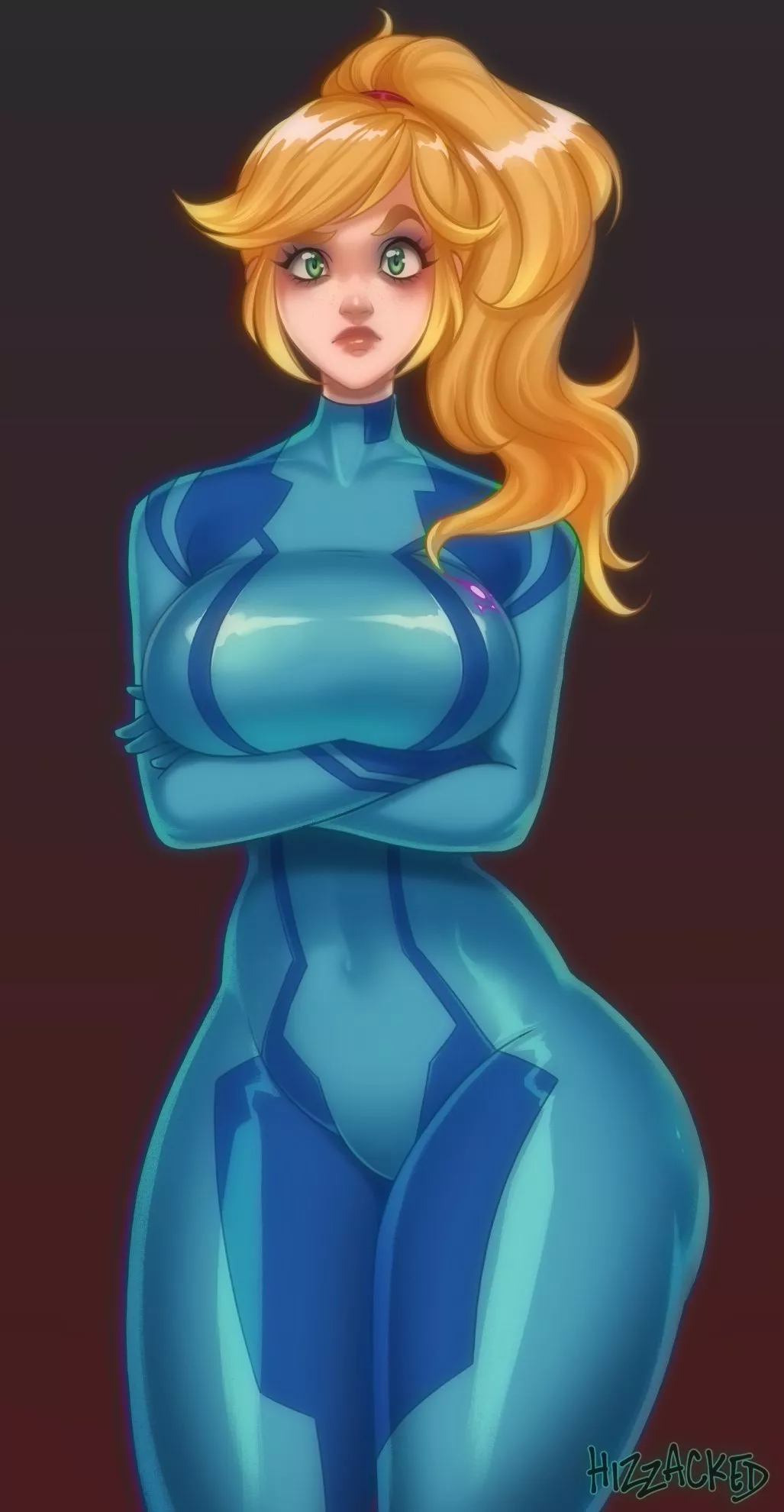 Lewd Body Zero Suit Samus (Hizzacked ) [Metroid]