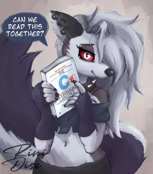 Loona wants to read with you~