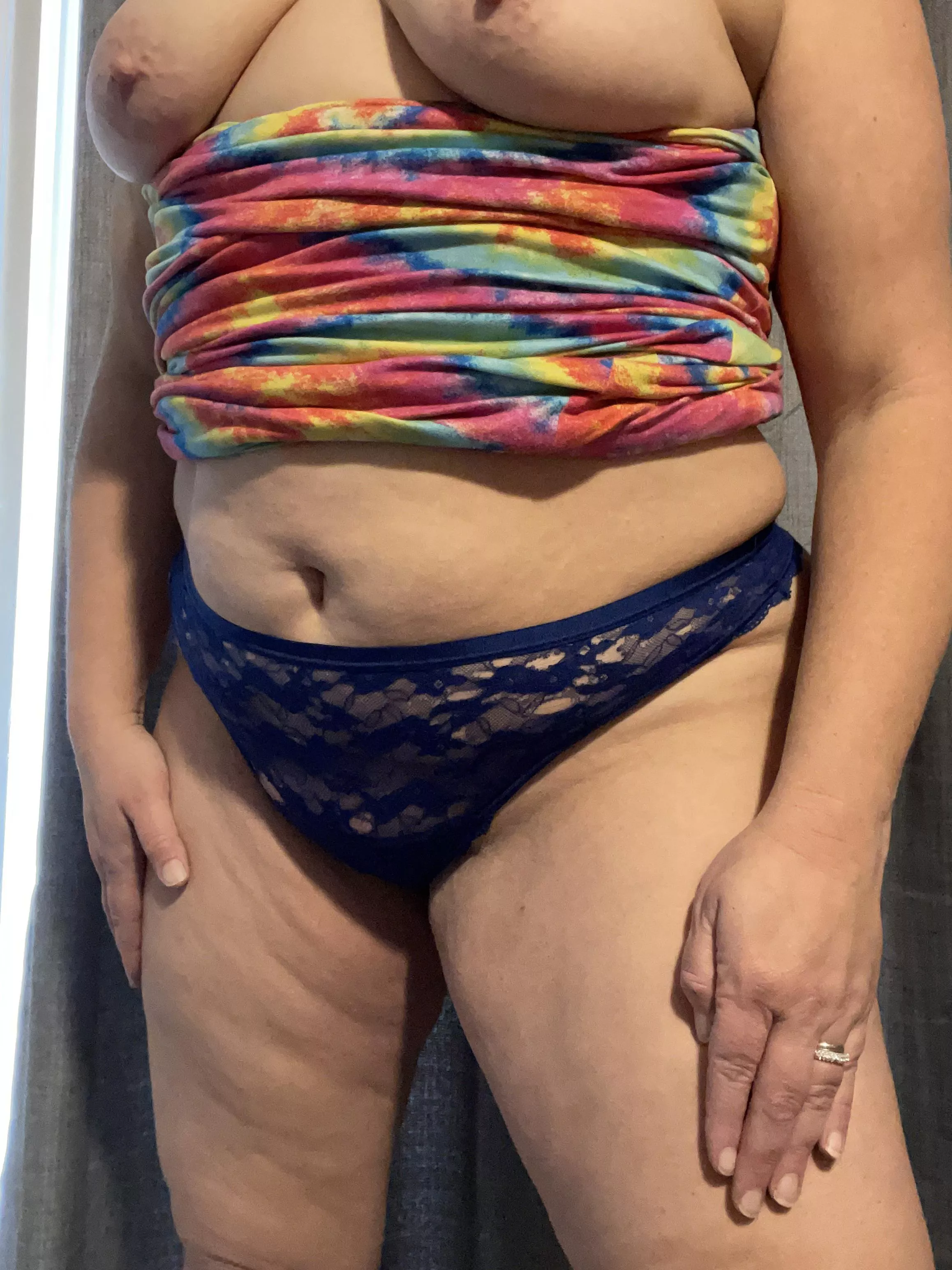 Love my lace panties but rip n tear to quickly