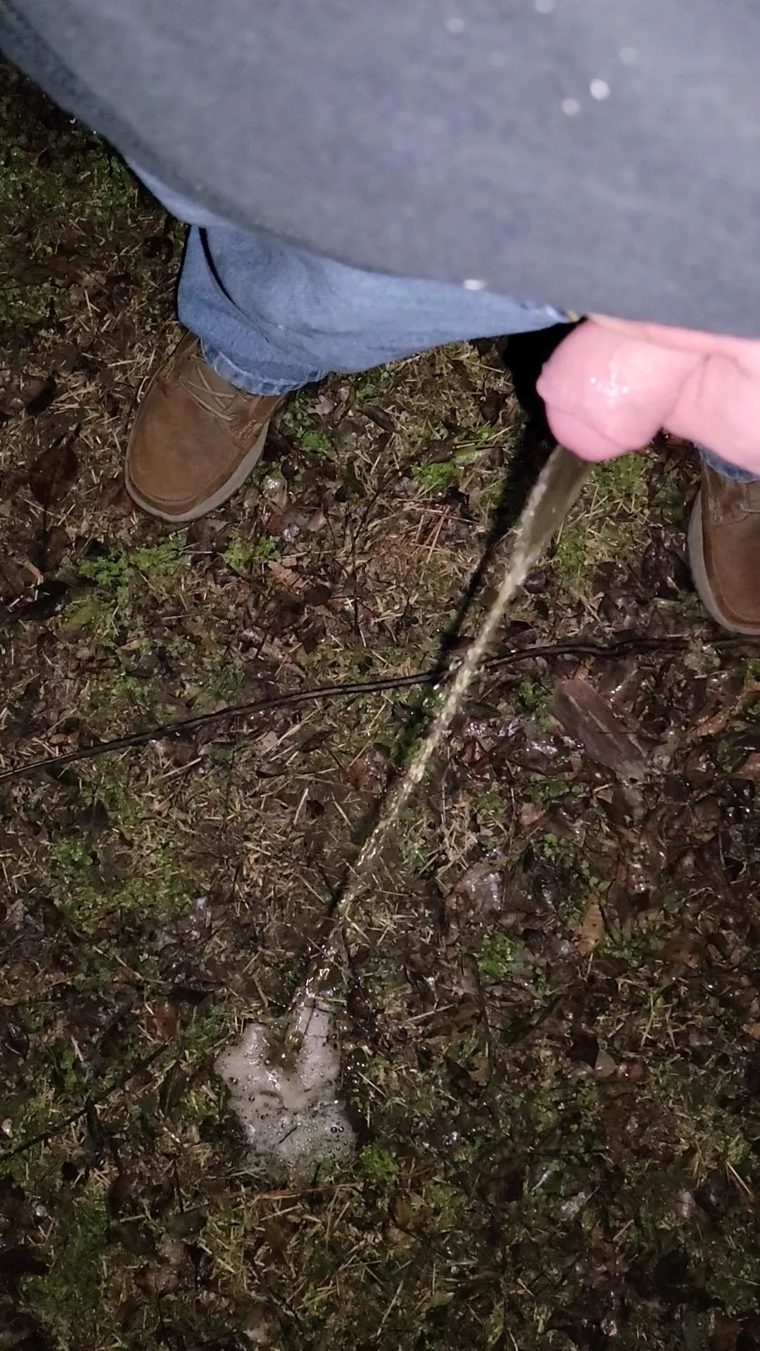 Love pissing outside in the dark.