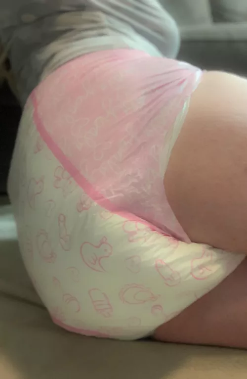 LOVE these diapers! So puffy